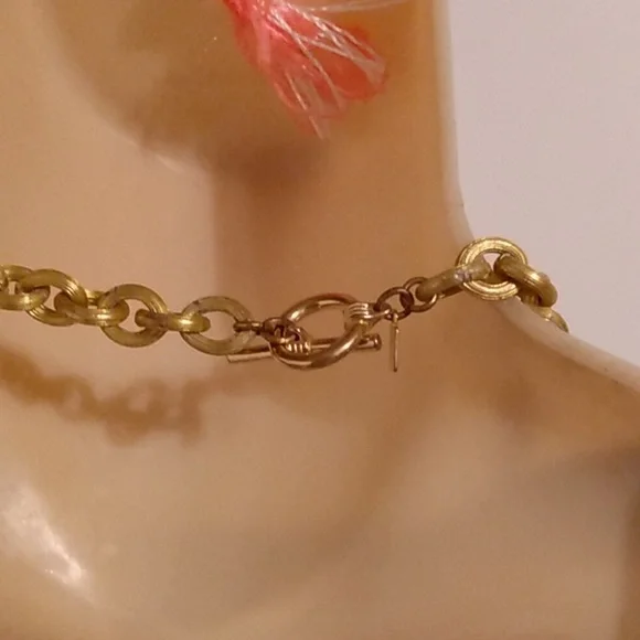 Vtg Anne Klein Choker Necklace 90s - Picture 2 of 2